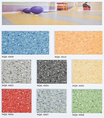 pvc地板卷材地膠復(fù)合塑膠地板革商用工程加厚純色舞蹈學(xué)校幼兒園